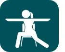 Pictogramme - Gymnastique assise