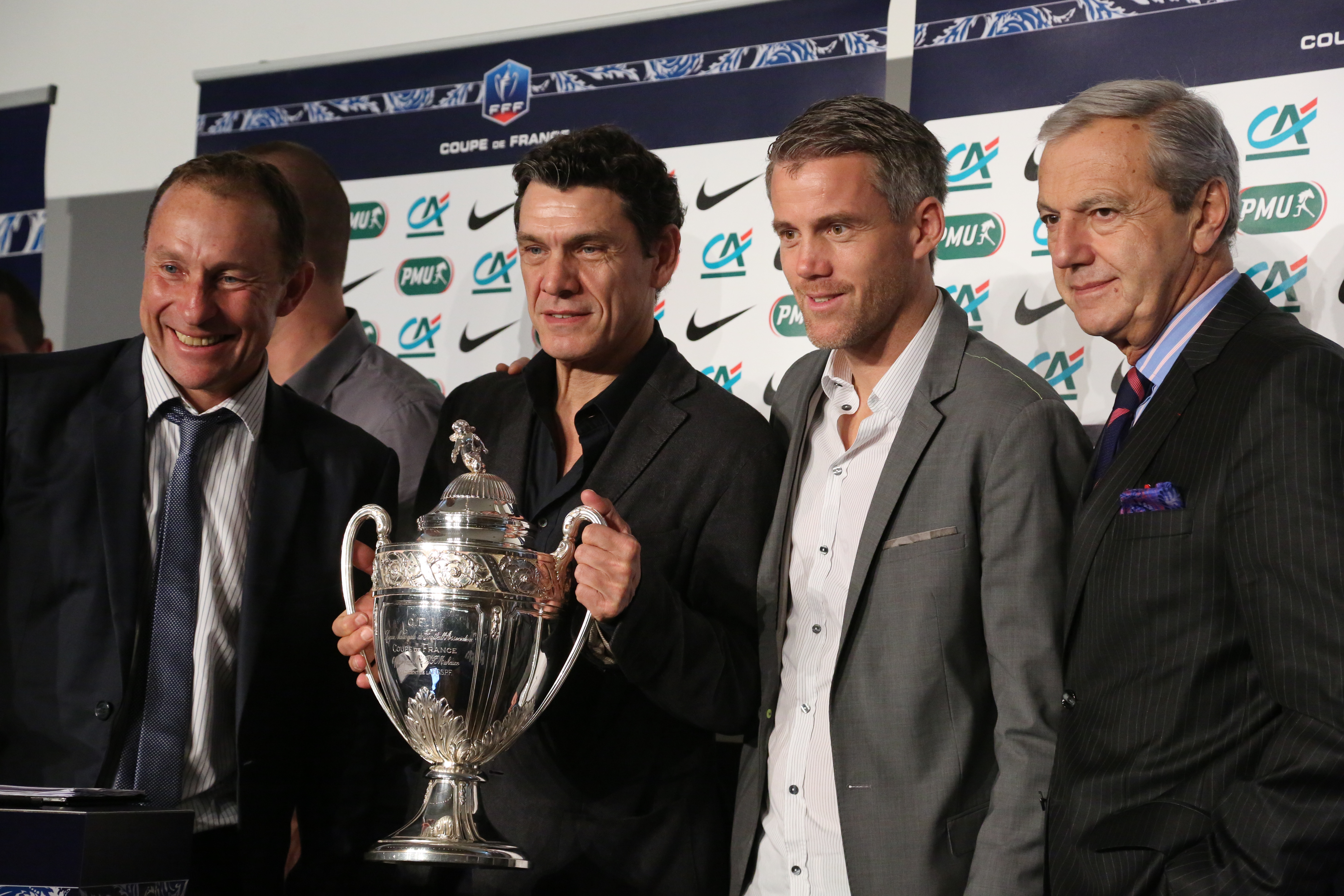 afm-téléthon fédération française de football marc lavoine parrain téléthon 2015 jean-françois malaterre tirage