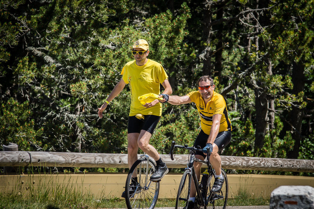 ventoux afm téléthon vélo défi collecte 2015