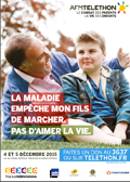 telethon 2015 afm-telethon famille ambassadrice nicolas