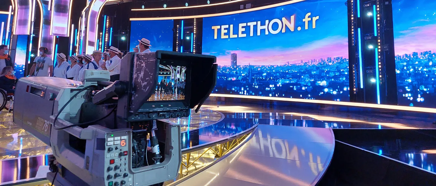 Dans les coulisses du téléthon