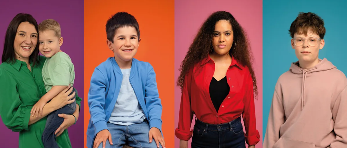 Les 4 familles ambassadrices du Téléthon 2025 qui se déroulera les 5 et 6 décembre