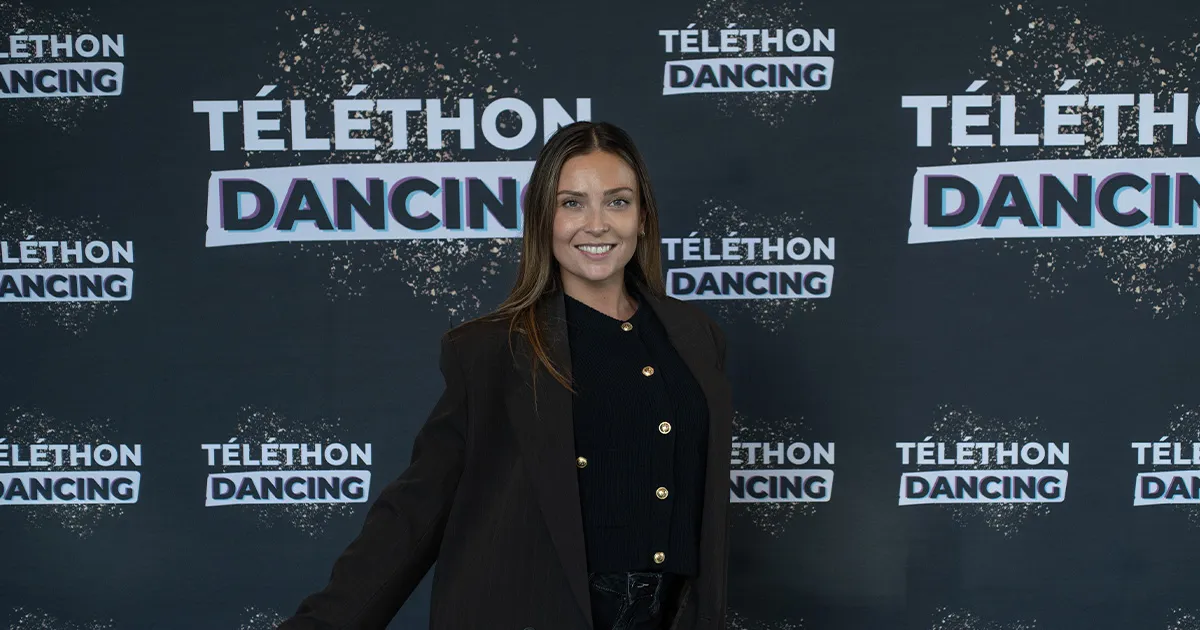 Inès Vandamme est la chorégraphe de la 2e édition du Téléthon Dancing qui débutera dès le 6 novembre pour le Téléthon 2025