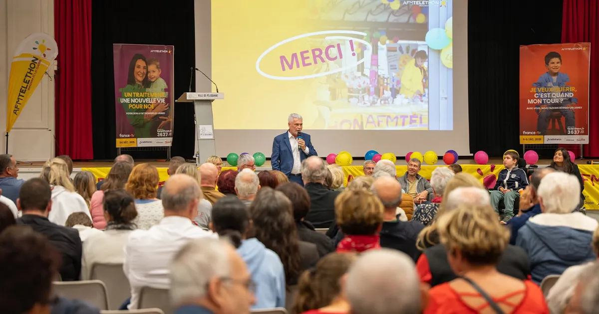 Le 23 octobre, la ville de Pélissanne a donné le coup d’envoi officiel de cette mobilisation hors du commun pour le Téléthon 2025