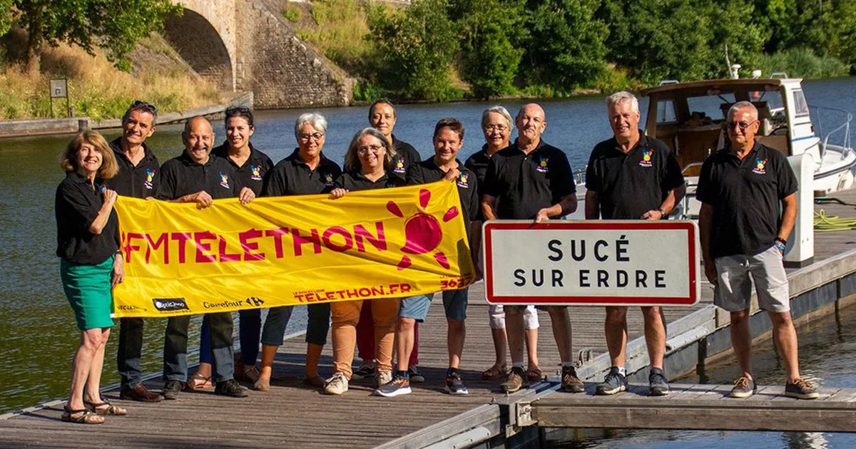 Ville ambassadrice du Téléthon 2025, Sucé-sur-Erdre se mobilise avec panache.
