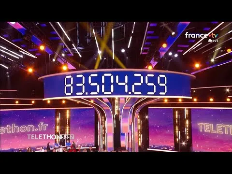 Compteur final du Téléthon 2025