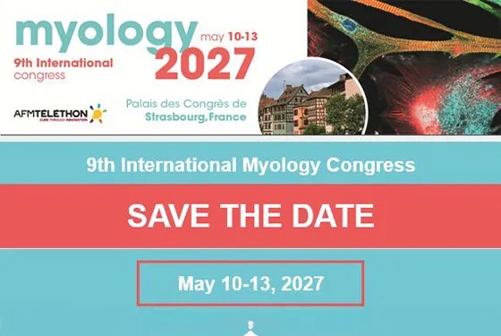 Save the date: Myology 2027 International Congress: returns May 10–13, 2027