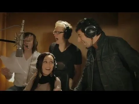 Découvrez le making off de la chanson arc-en-ciel