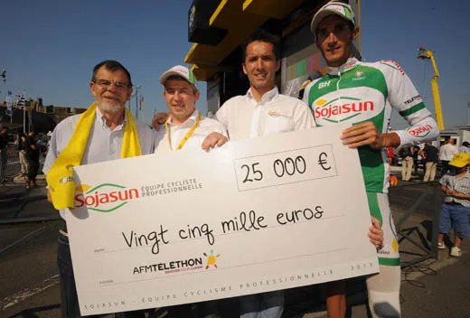 Equipe cycliste Sojasun - Tour de France 2013