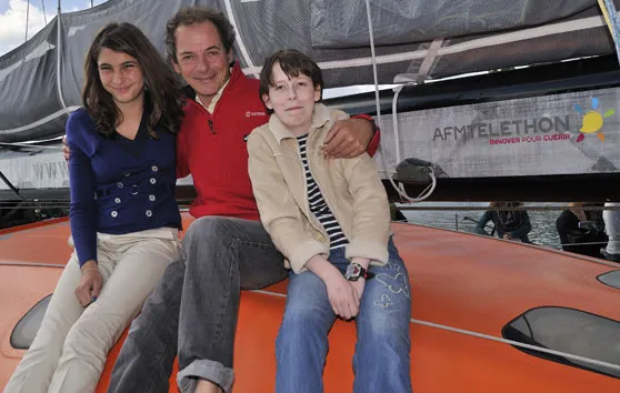 afm telethon safran vendee globe