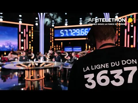 En direct des coulisses du Téléthon 2023 !