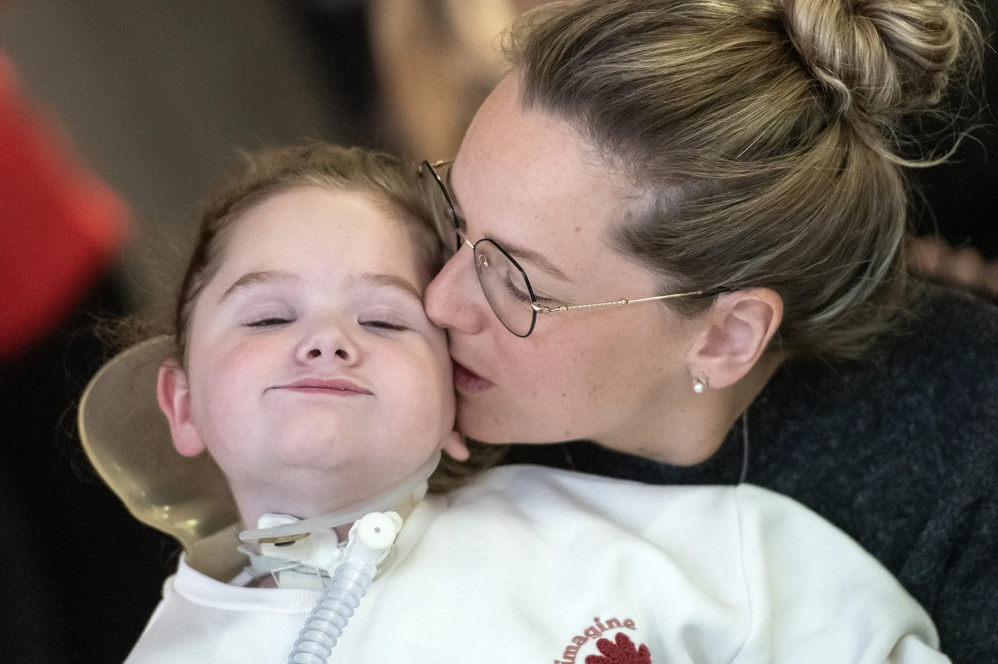 Conférence de presse France Télévision et AFM-Téléthon dans les locaux de FTV le 15 novembre 2023