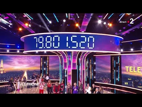 Compteur final du Téléthon 2024