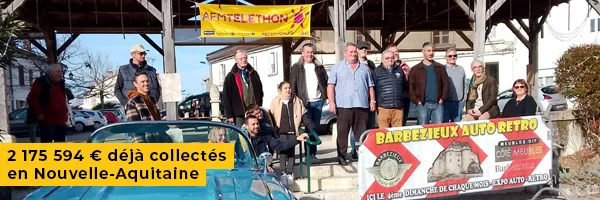 Nouvelle aquitaine téléthon 2024