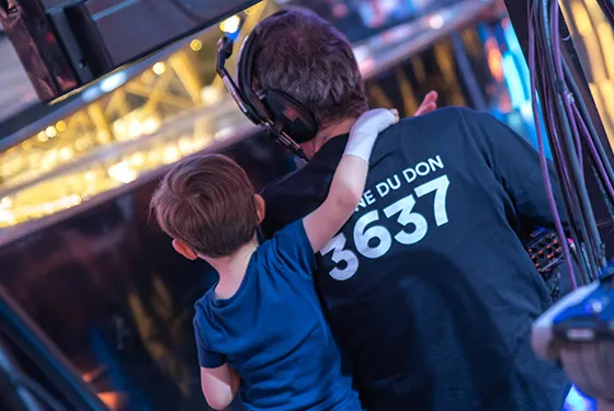 pour ceux qui sont assujettis à l’impôt sur le revenu, chaque don au Téléthon est déductible à 66 %