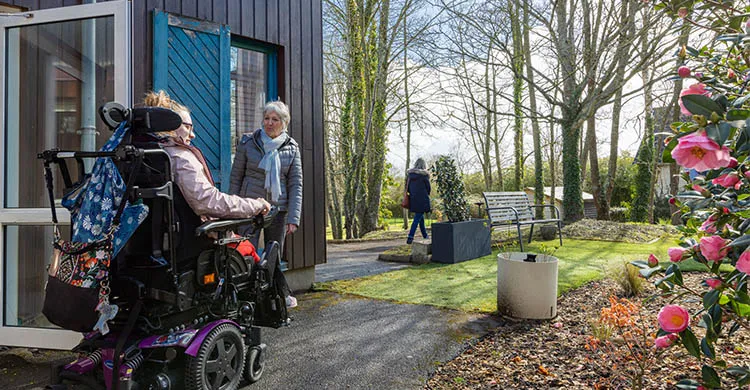 Famille en vacances dans un VRF