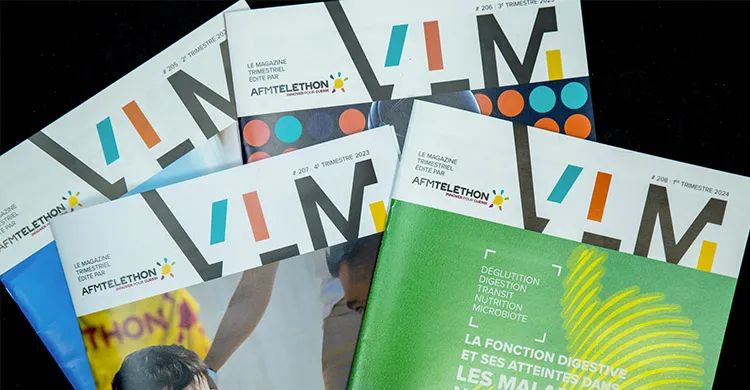 VLM, le magazine trimestriel de l'AFM-Téléthon
