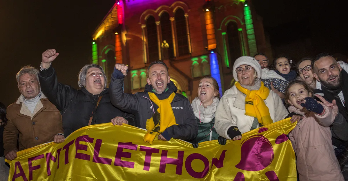 Une mobilisation exceptionnelle sur le terrain pour le Téléthon 2024 organisé par l'AFM-Téléthon