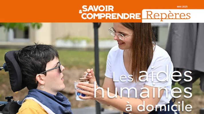 Vignette pour l'actualité sur la mise à jour du Repères Savoir & Comprendre "Les aides humaines à domicile"