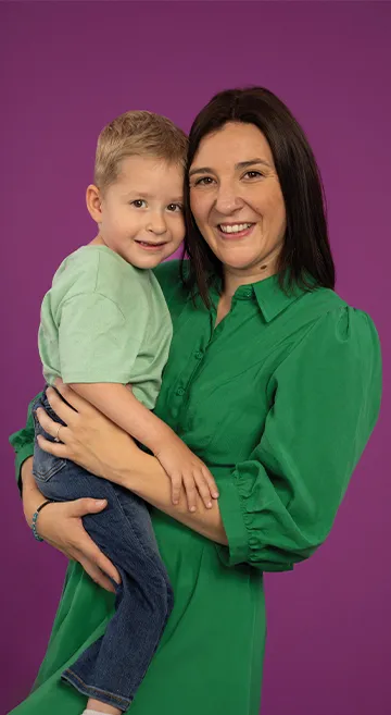 Noé, ambassadeur du Téléthon 2025 avec sa maman