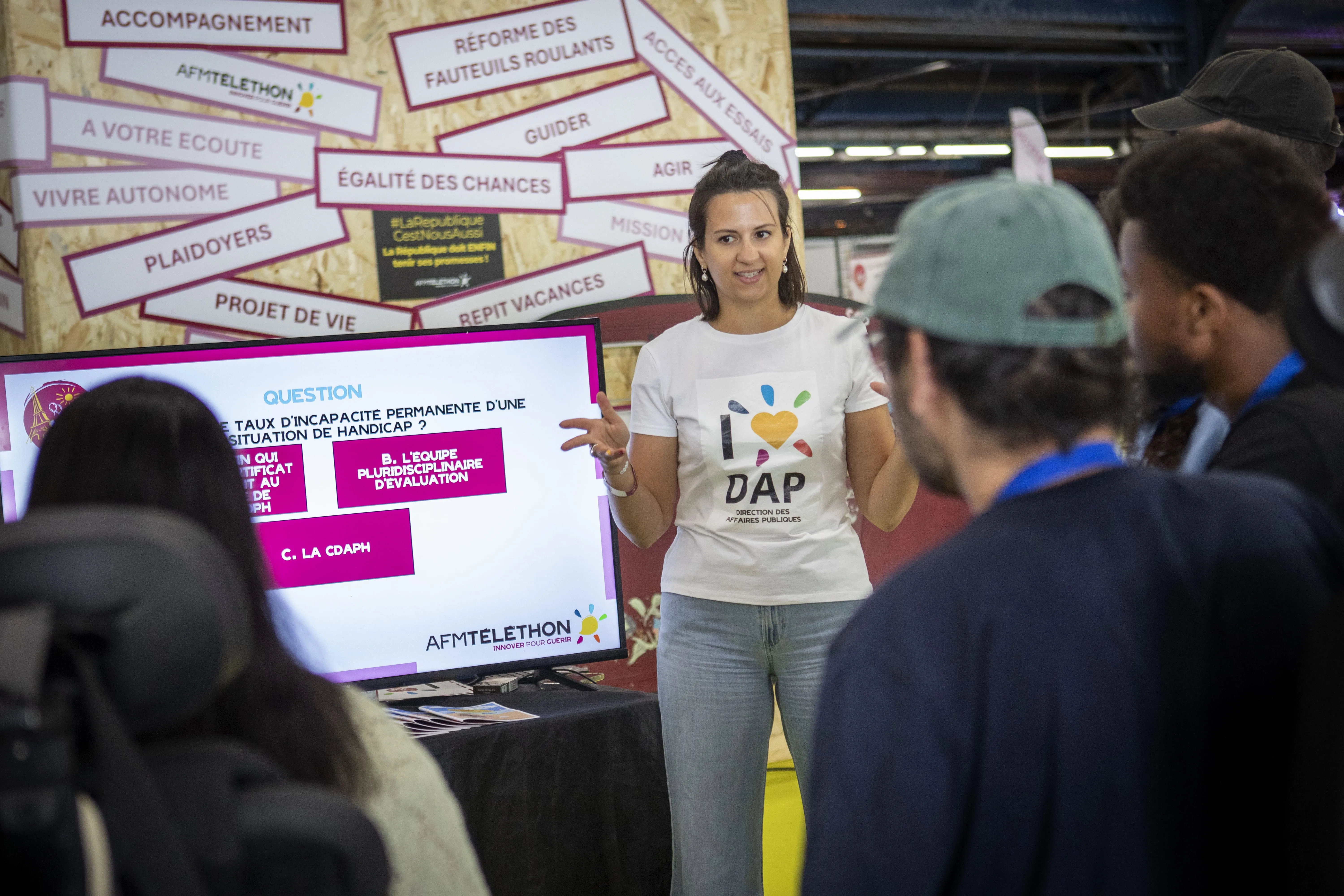 Des quiz sur l'accompagnement de l'AFM-Téléthon