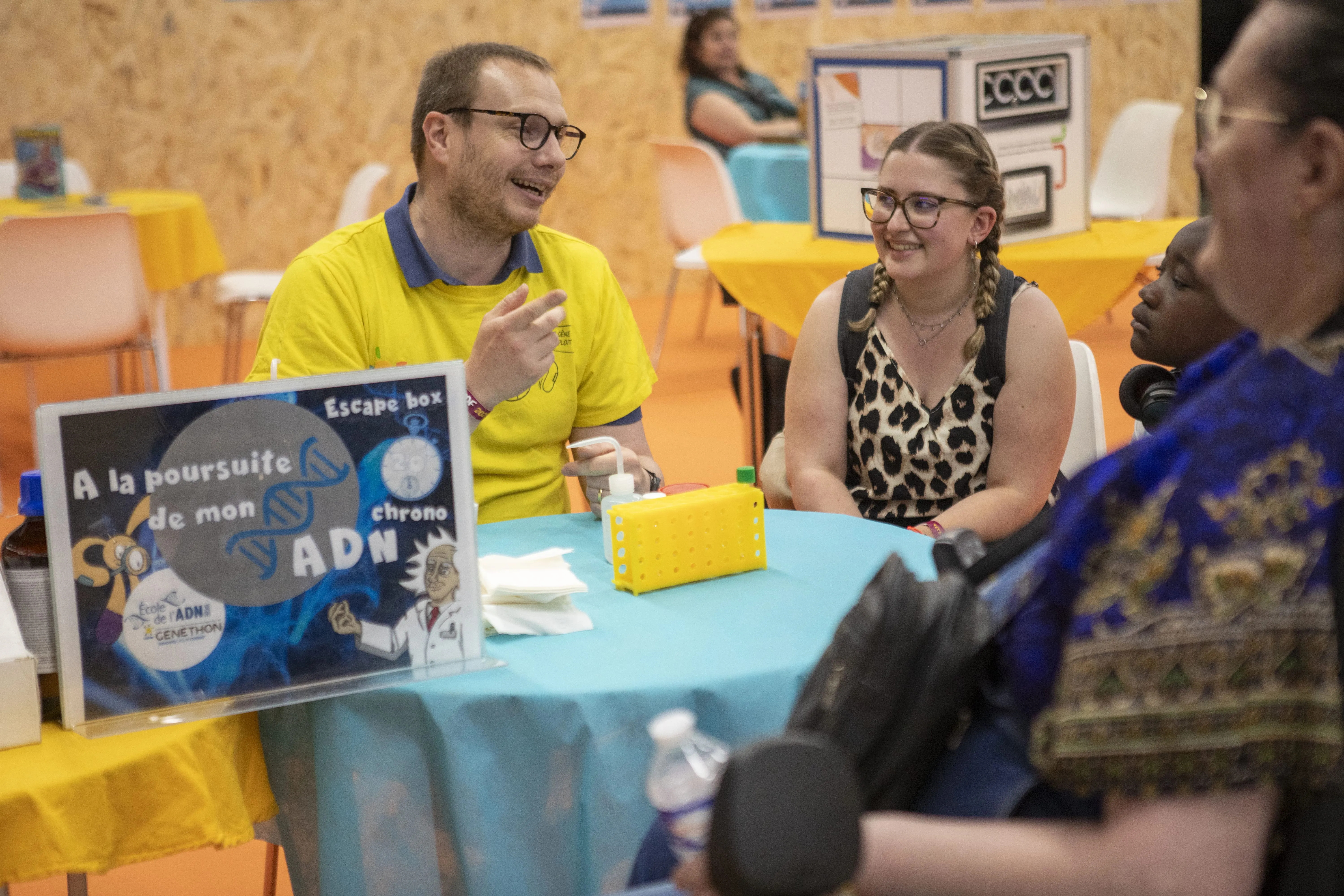 Des jeux interactifs pour tester ses connaissances sur l'AFM-Téléthon lors des JDF 2025