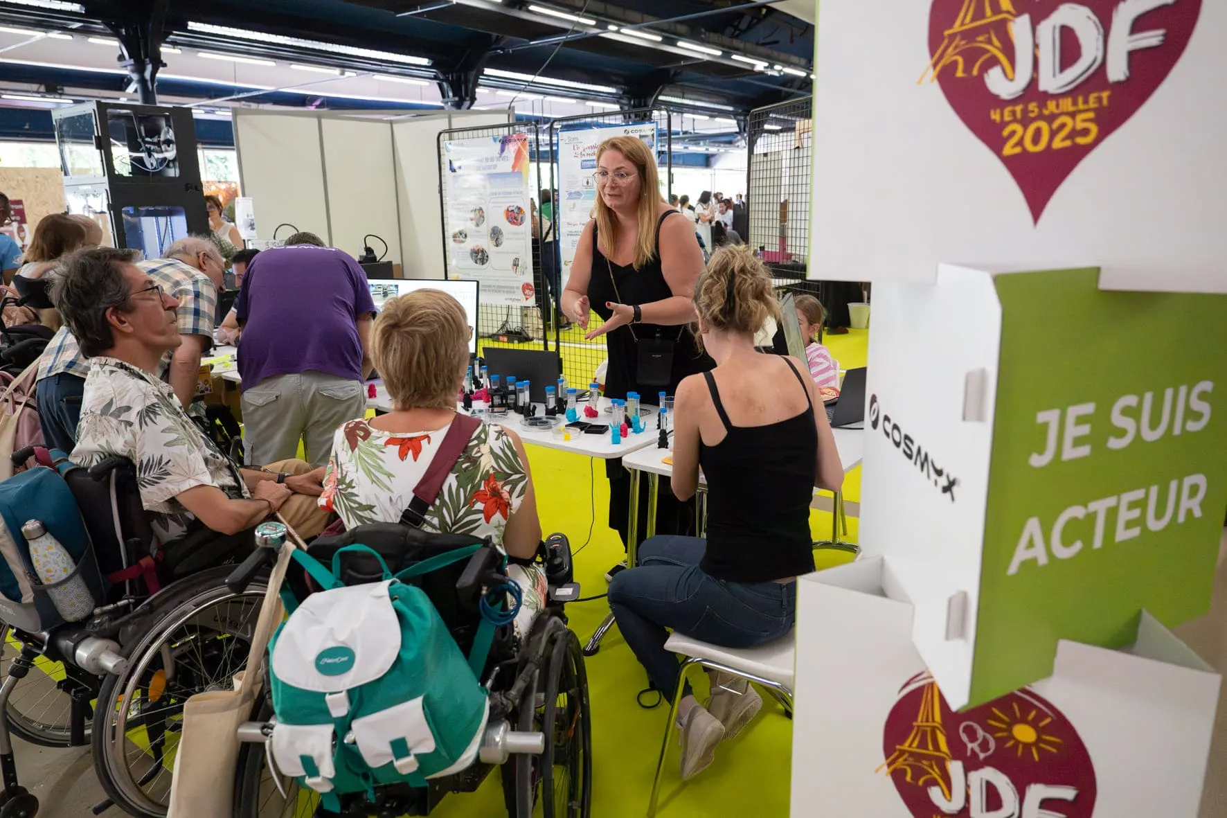 Des acteurs du handicap présentent leurs solutions lors des JDF 2025