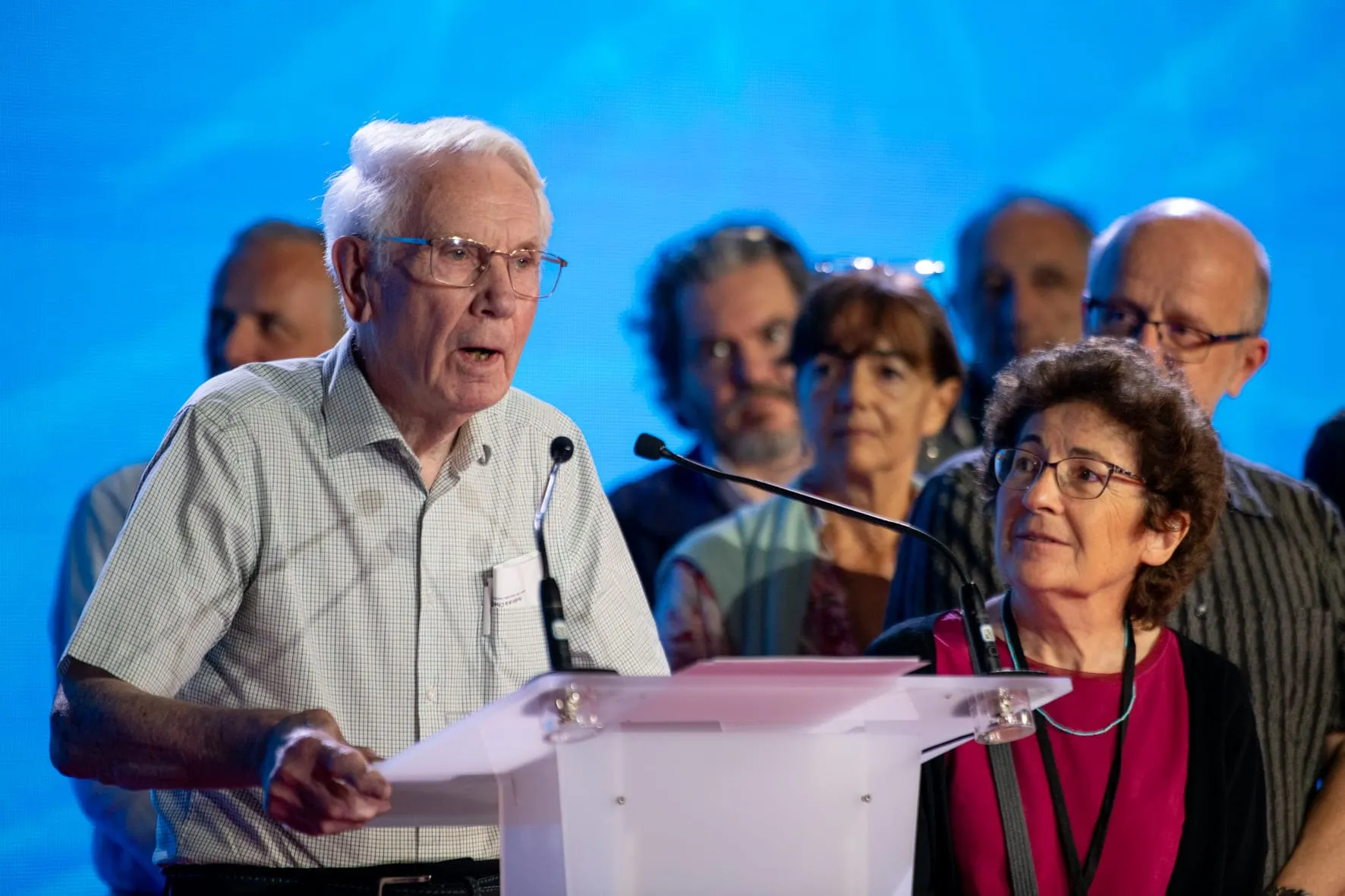Jean-Marie Gillis, membre du conseil scientifique lors de la pleinière des JDF 2025