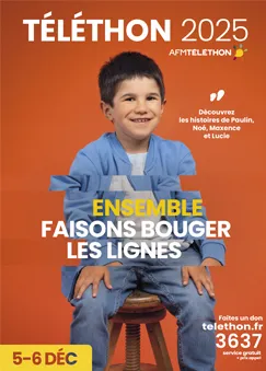 Couverture du journal du Téléthon 2025