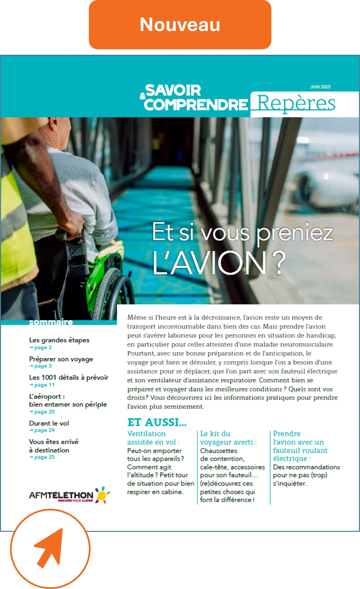 Cover du Repères "Et si vous preniez l'avion" Nouveuté