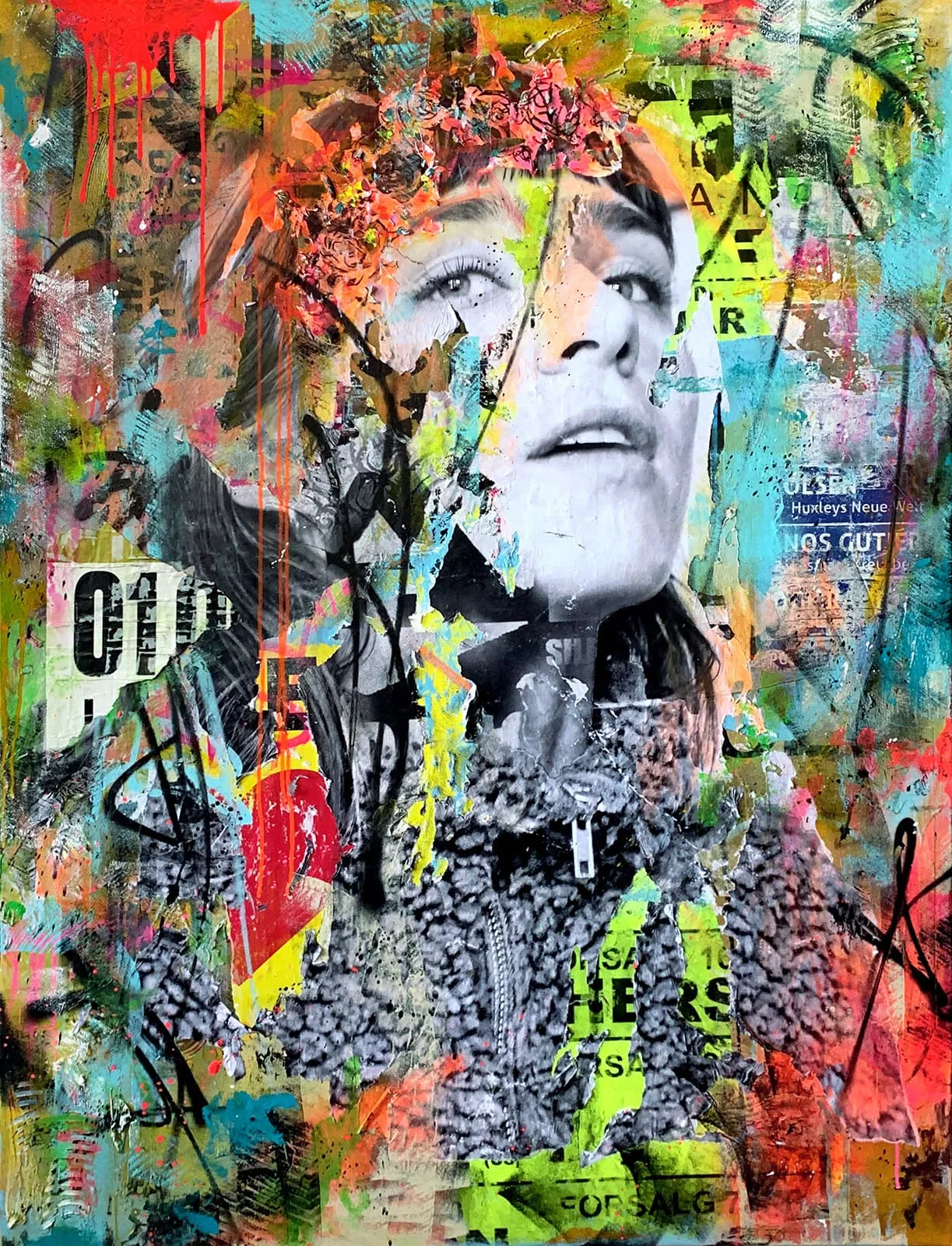 Grande Tombola du Téléthon 2025 : L'acrylique " For You" de Joachim Romain