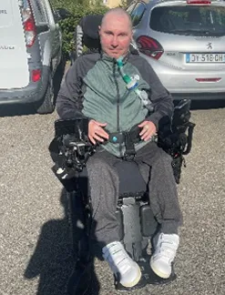 François-Marie atteint d’une myopathie de Duchenne