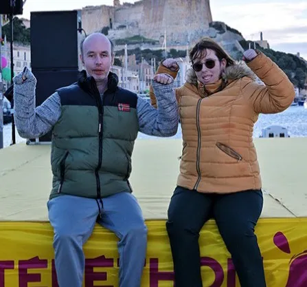 Marjory et Dimitri atteints d’une maladie de Steinert 