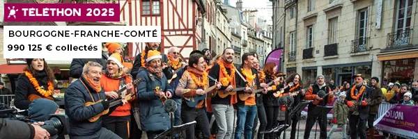 Animation en Bourgogne Franche Comté Téléthon 2025