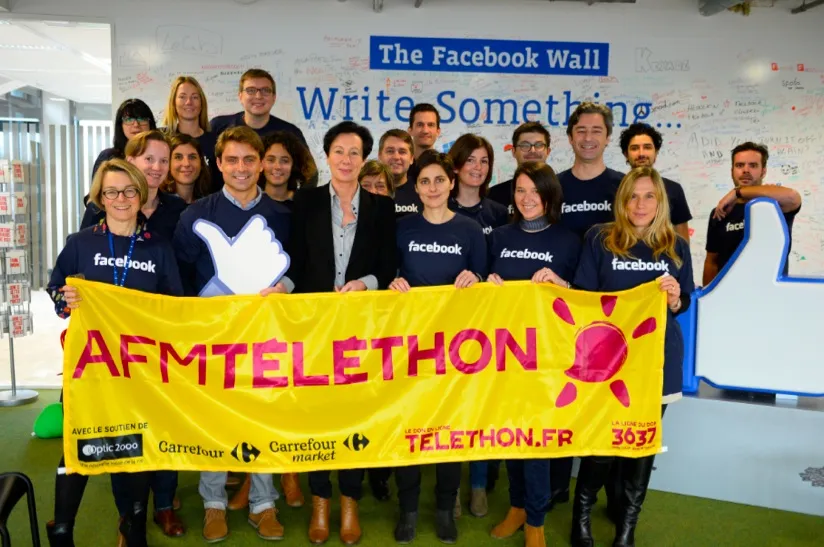 Facebook France se mobilise pour l’AFM - Téléthon