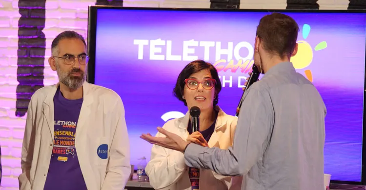 Les chercheurs au Téléthon Gaming