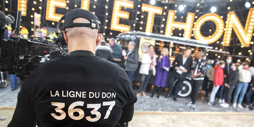 en direct des coulisses du téléthon 2022
