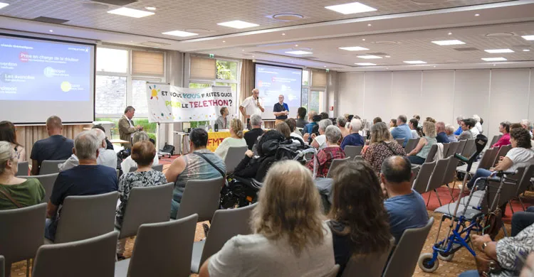 Salle comble à la JRF de Caen