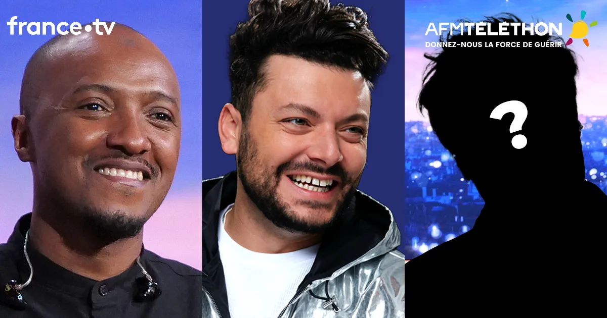 Soprano, Kev Adam, et image mystère du parrain 2023