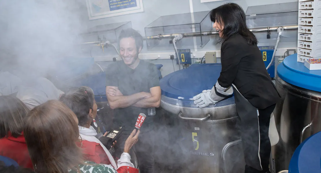 A la découverte de la banque d'ADN