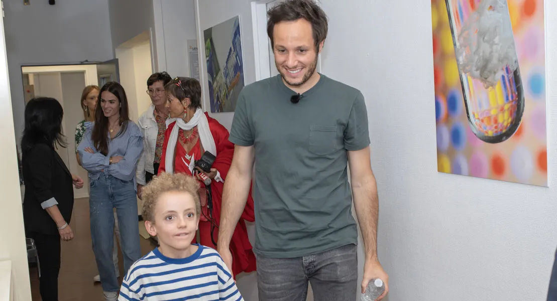 Vianney et Léon poursuivent la visite
