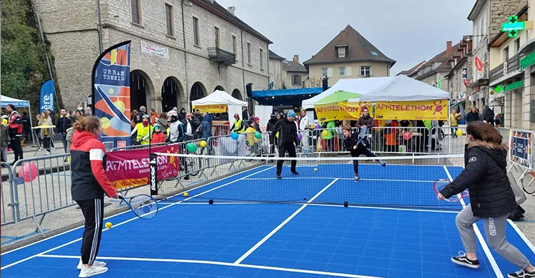 A Morestel, défi tennis