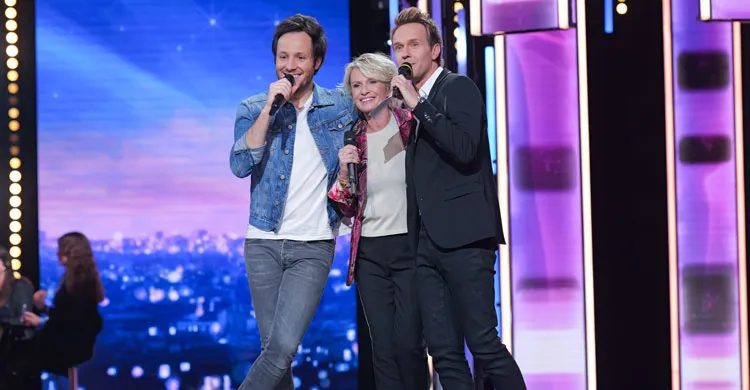 Vianney, Sophie Davant et Cyril Féraud