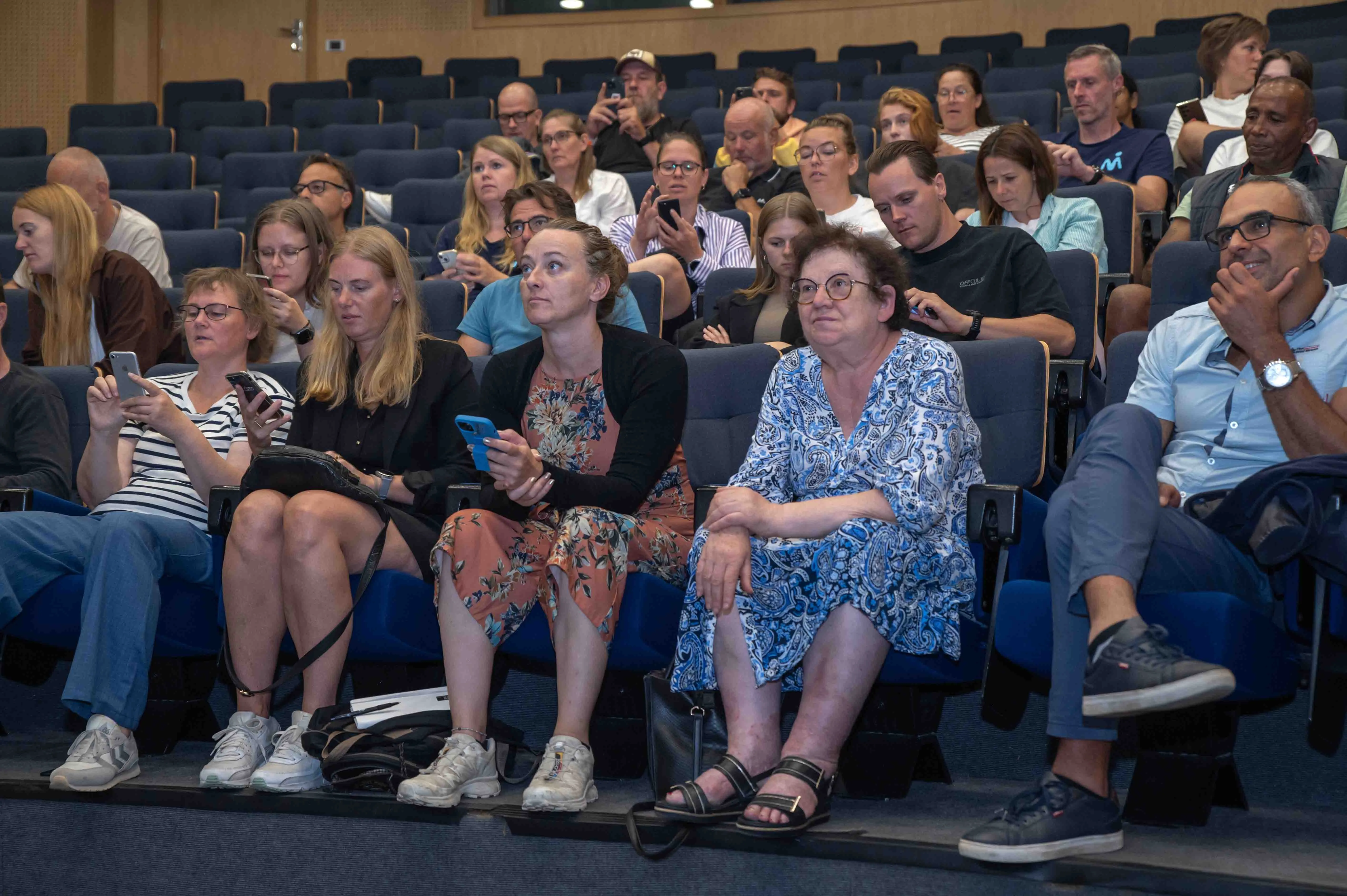 Visite de l'association MuskelsVindfonden à l'Institut de Myologie