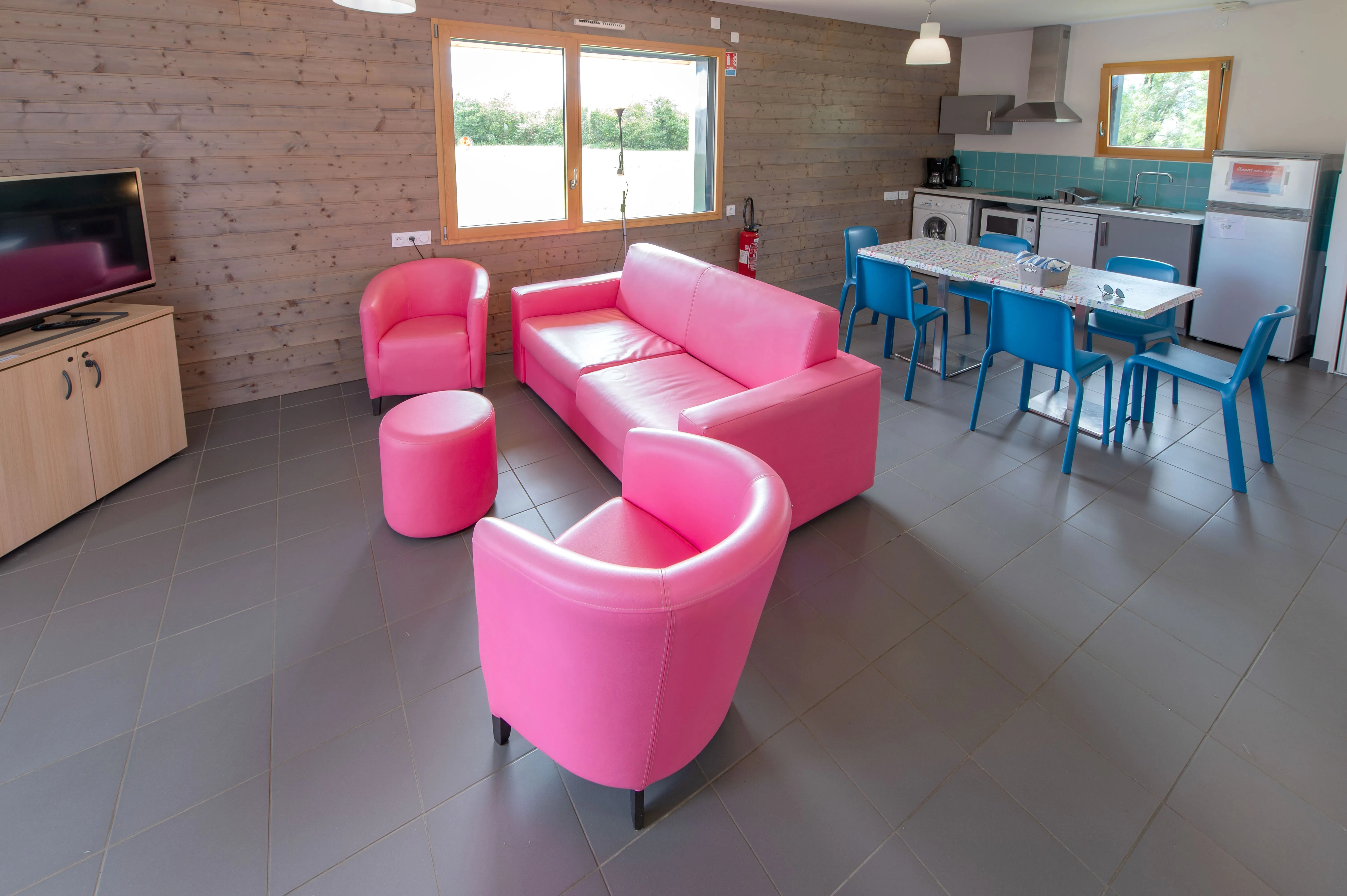 Vue d'un appartement dans le VRF Les Cizes