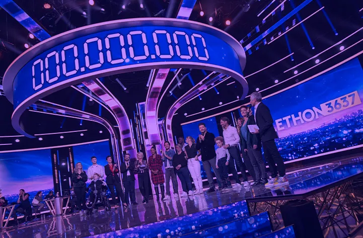 Le compteur du Téléthon remis à zéro lors du Direct