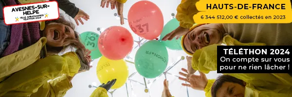 Participer au téléthon 2024 dans les Hauts-de-France