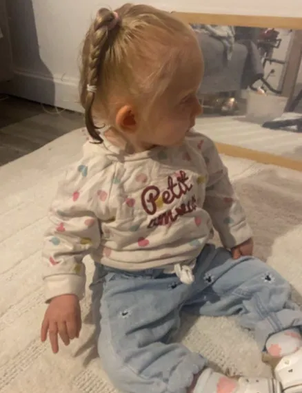 Luna, atteinte d'amyotrophie spinale