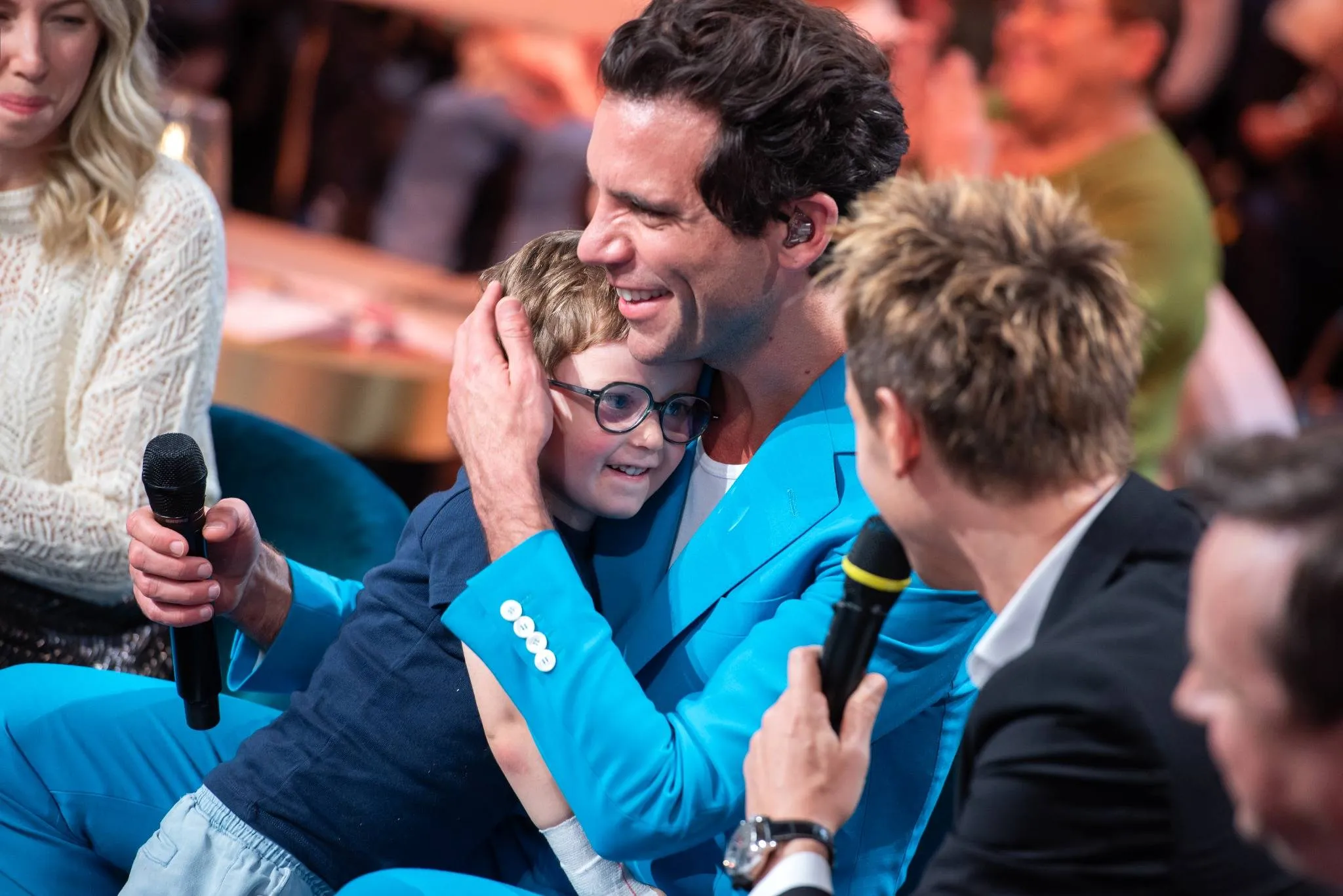 Un véritable coup de cœur entre Mika et Paul,parrain et ambassadeur du Téléthon 2024