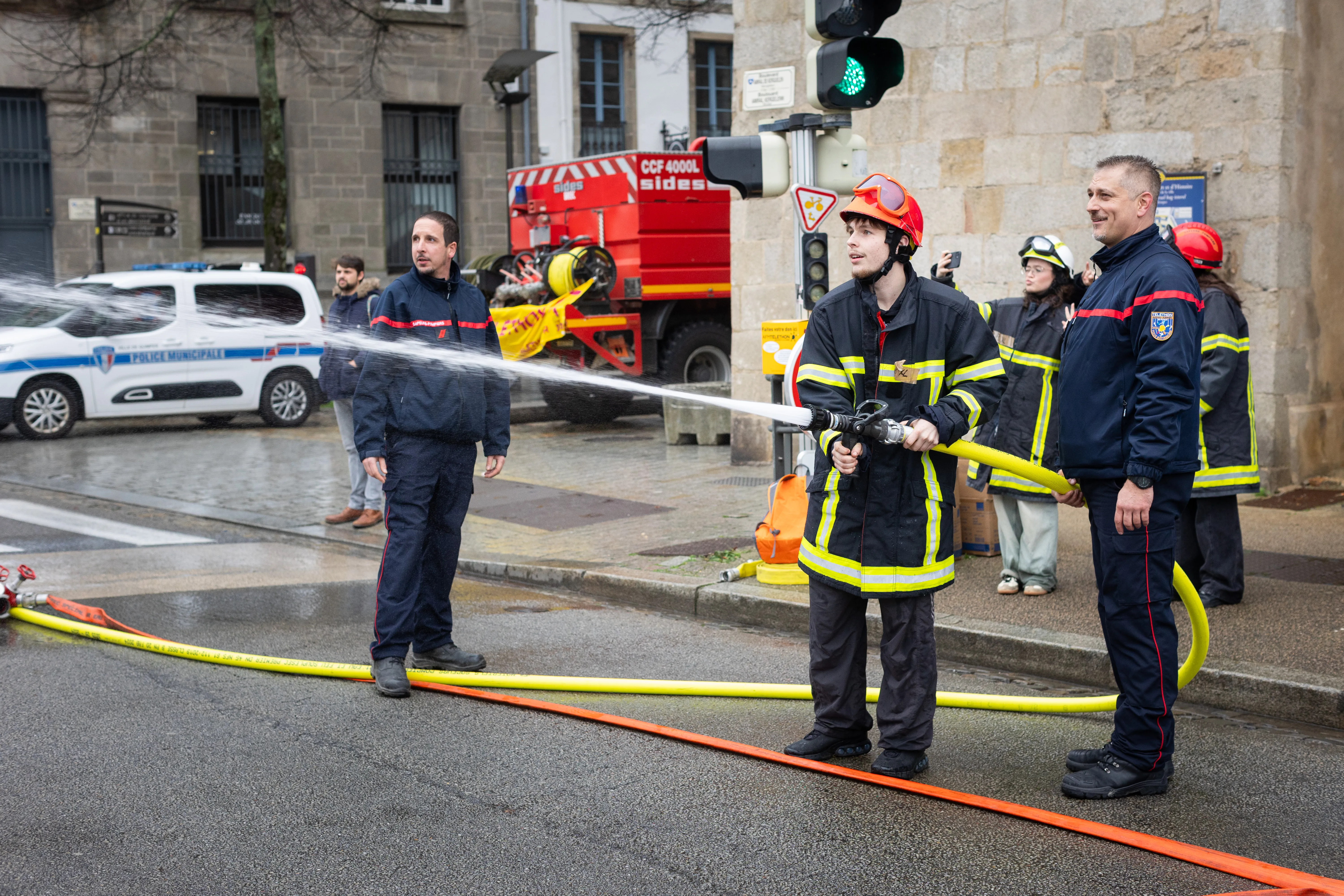 mobilisation pompiers lance